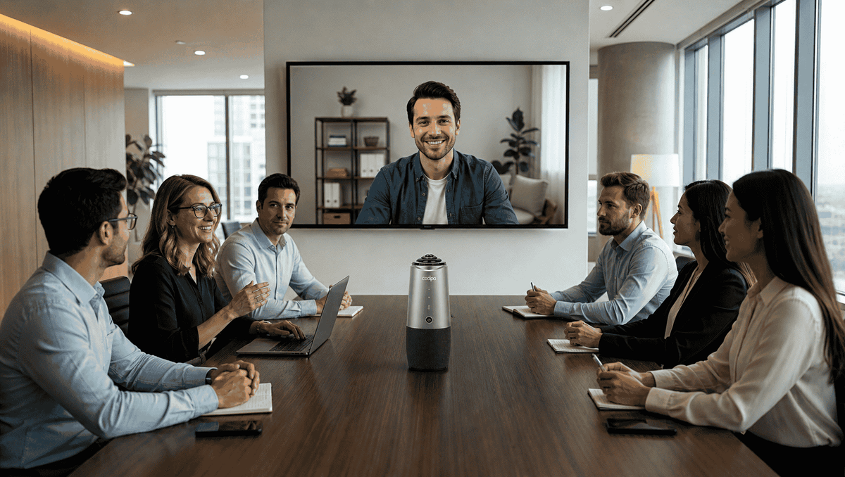 What should I consider when choosing Smart 360-degree Video Conference Cameras?