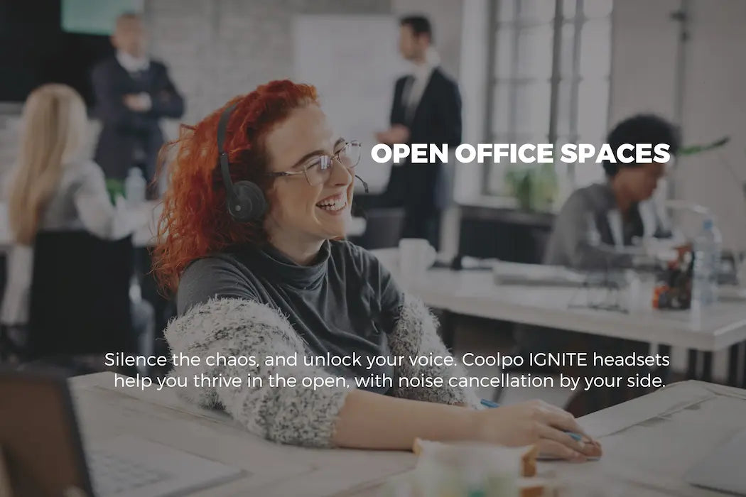 Why Office Headphones are Important for Focused Work in Open Offices