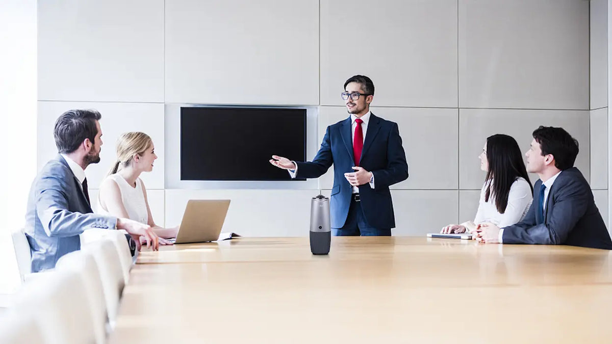 When to Invest in a Conference Speaker with Camera for a Professional Image