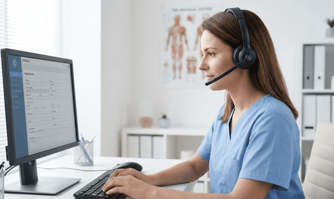 How Medical Virtual Assistant Clear Audio Helps Reduce Patient Intake Errors