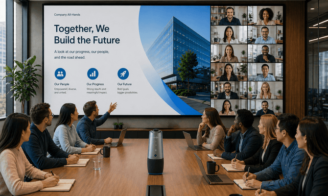 How to host successful All-Hands Meetings and Company Decks?