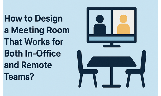 How to Design a Meeting Room That Works for Both In-Office and Remote Teams?