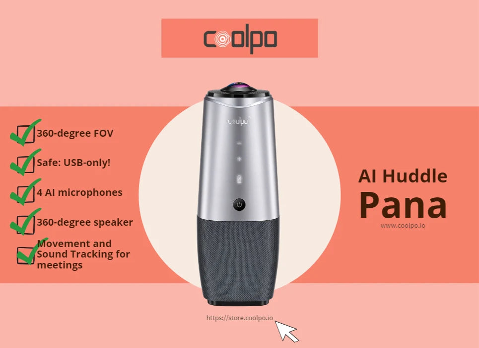 Unleash AI Potential with a 360  Conference Camera