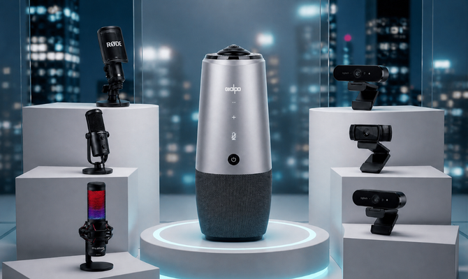 What Are the Best Cameras and Microphones for Professional Video Conferencing?