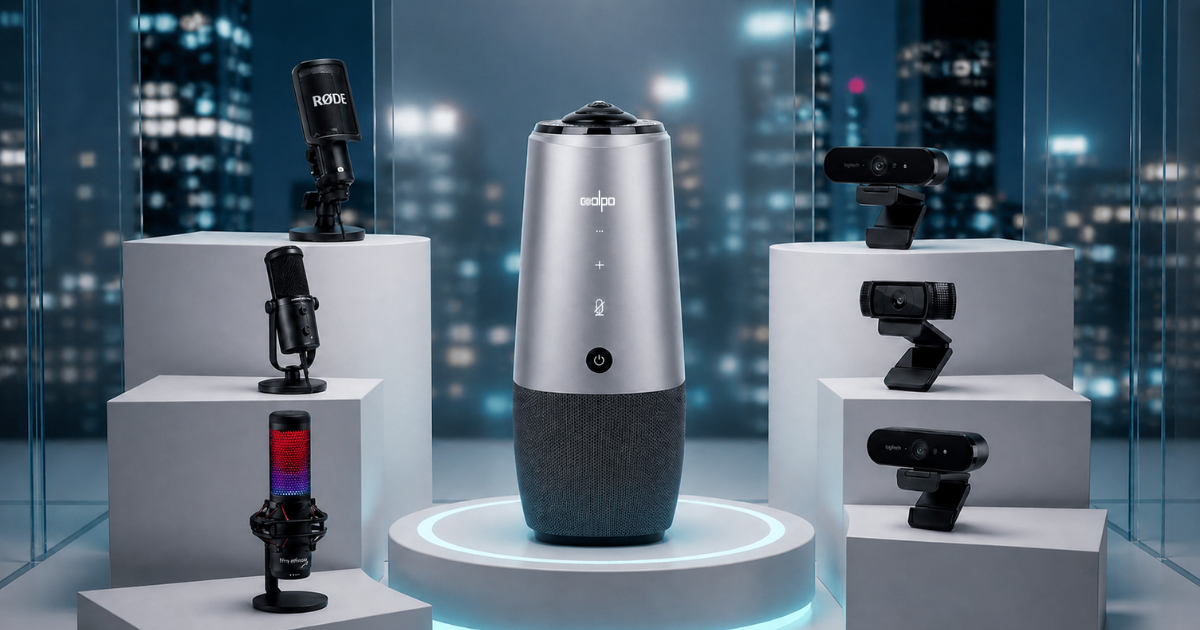 What Are the Best Cameras and Microphones for Professional Video Conferencing?
