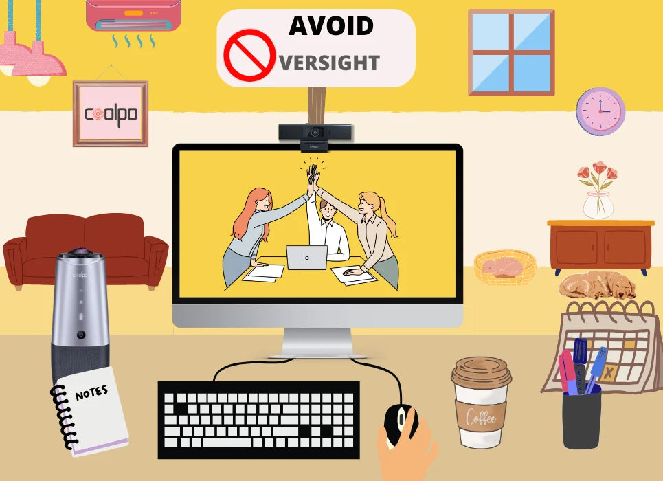 Avoid Hybrid Meeting Oversight: Use Video Conference Camera