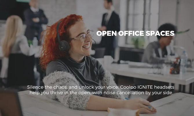 Why Office Headphones are Important for Focused Work in Open Offices