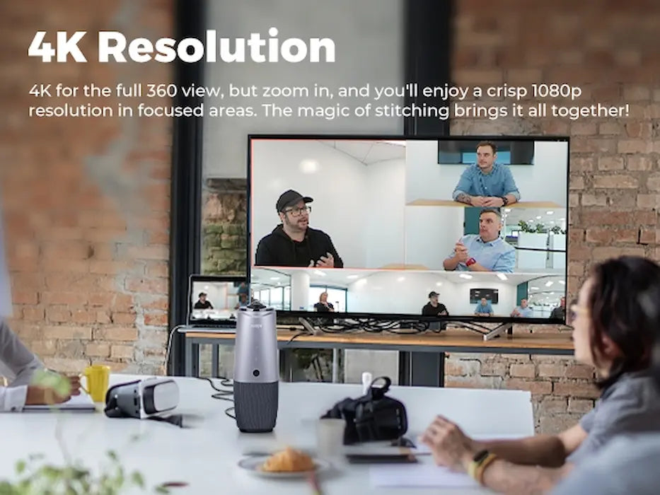 Enhance Video Conferencing Clarity with Stunning 4K Resolution