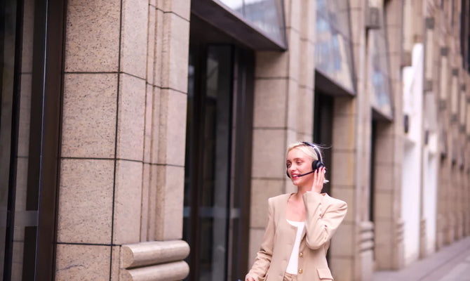 How To Look Your Best While Working From Home With Noise Canceling Headset