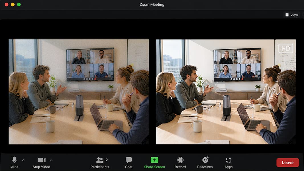 How to Improve Video Quality on Google Meet or Zoom?