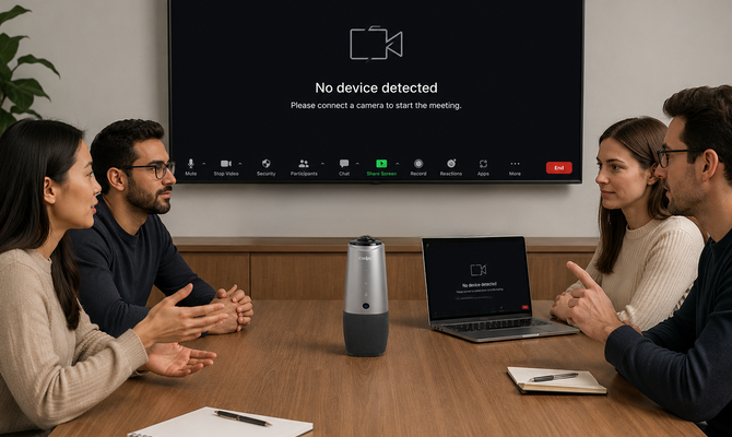 Why Your Conference Camera Is Not Recognized (And How to Fix It)