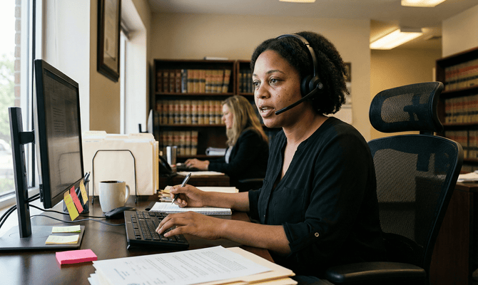 How Clear Audio for Legal Intake Specialists Ensures Accurate Client Intake