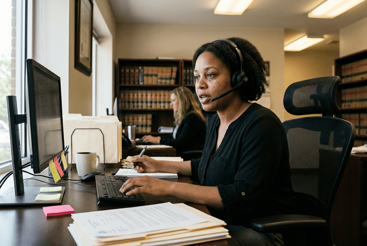 How Clear Audio for Legal Intake Specialists Ensures Accurate Client Intake